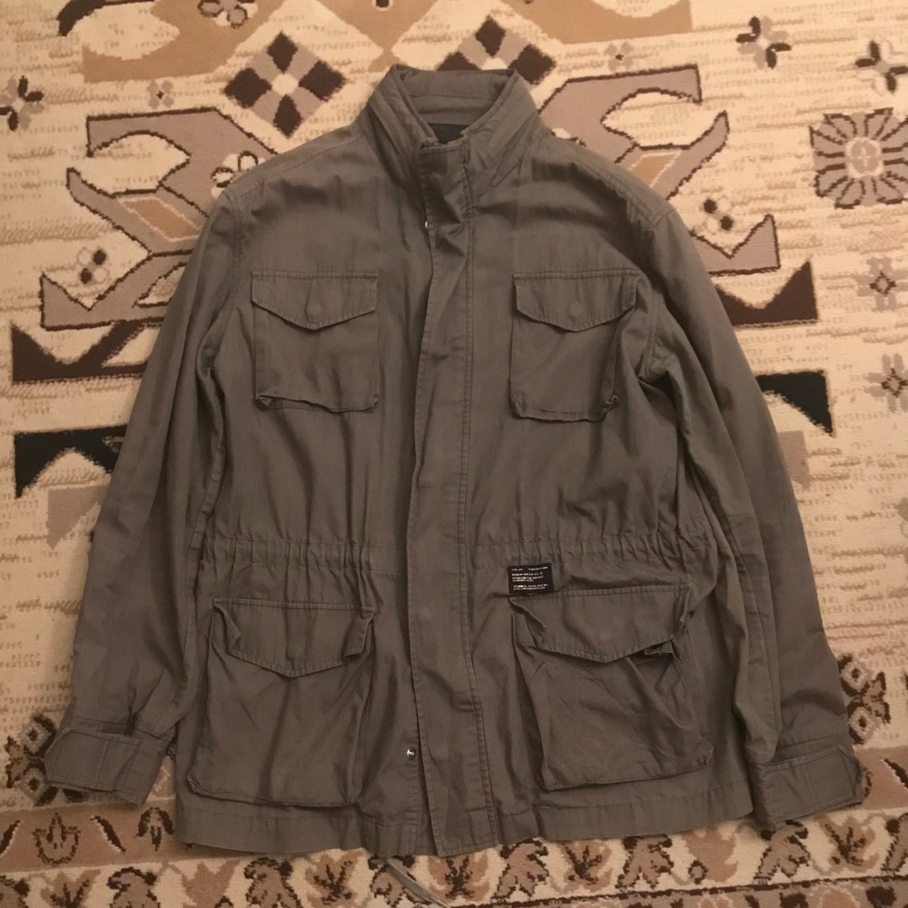 Vintage Ransom green canvas jacket